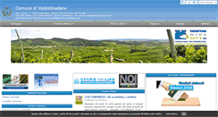 Desktop Screenshot of comune.valdobbiadene.tv.it